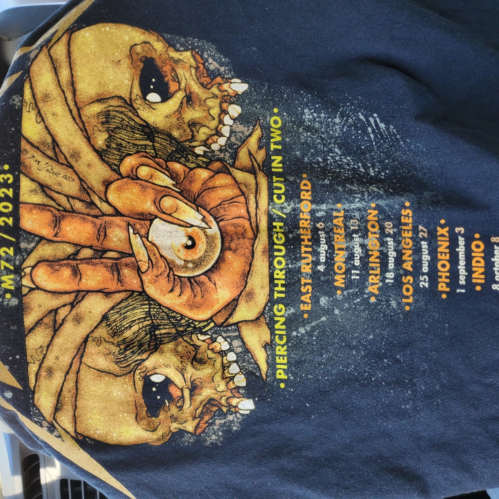 Metallica Tour Shirt 2023